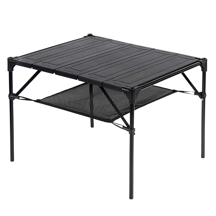 Hvilke materialer er camping -brettbord laget av?