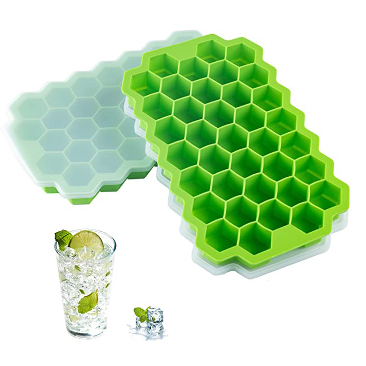 37 hulrom Silikon Honeycomb Ice Cube Maker