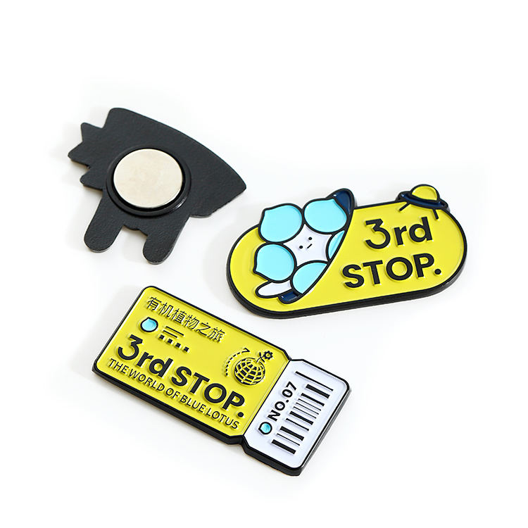 3d Usa søt suvenirpreget spesialtilpasset kjøleskapsmagnet i metall