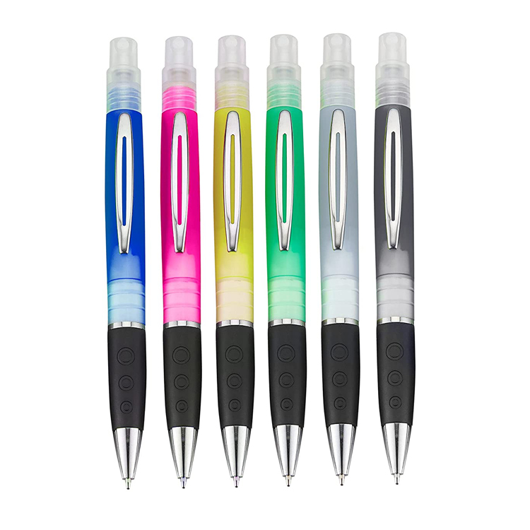 6 pakke Stylus kulepenn parfyme sprayflaskepenn