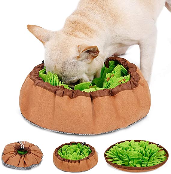 Sammenleggbar foraging Bowl Sniffing Pad Dog Snuffle Mat