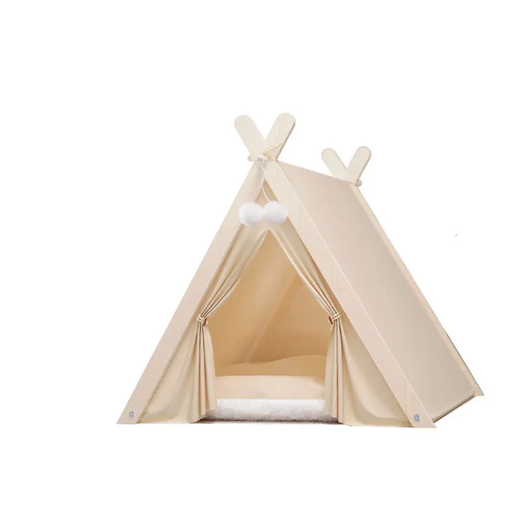 Komfortable kjæledyrmøbler Portable Teepee Telt House