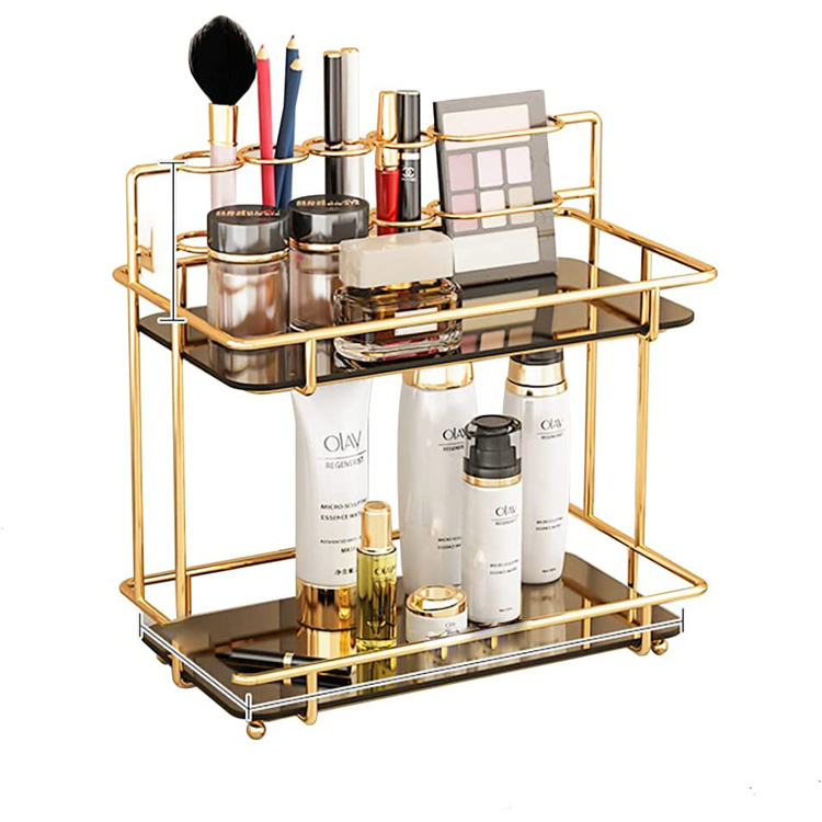 Kosmetisk benkehylle Display Storage Rack Organizer