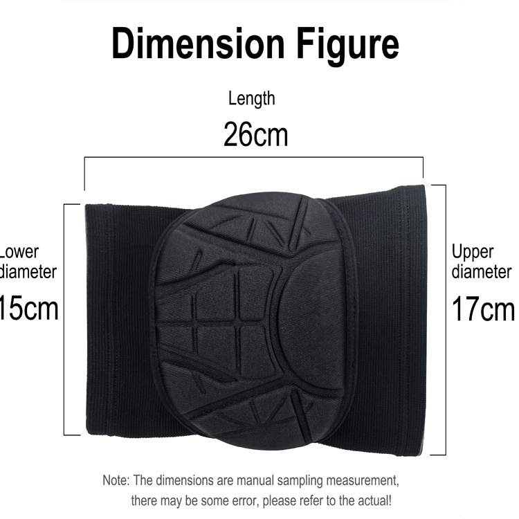 Egendefinert logo Tykk svamp Anti-kollisjon knebeskyttere
