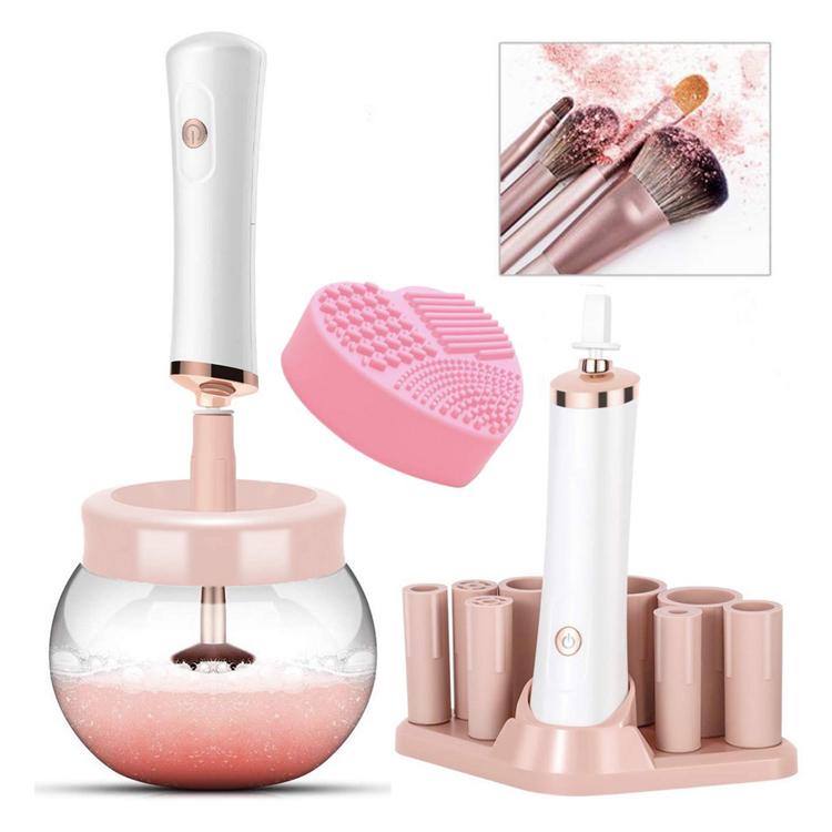 Elektrisk kosmetisk spinner Makeup Brush Cleaner og tørketrommel