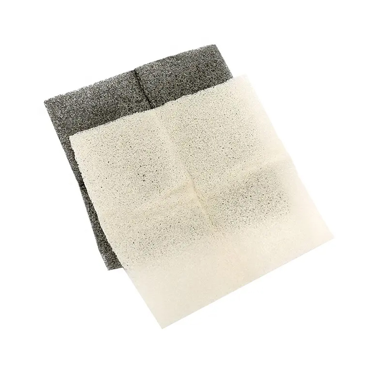 Ansiktsrensende Konjac håndkle Square Konjac svamphåndkle
