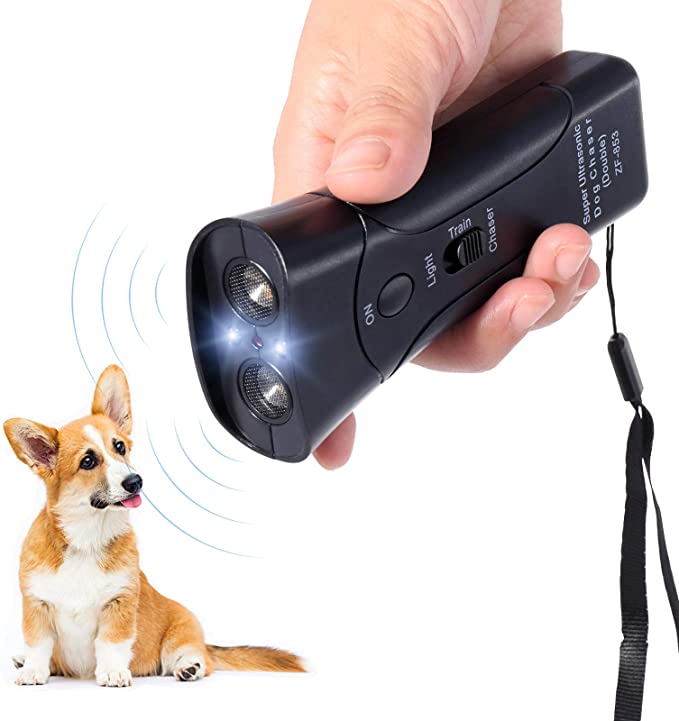 Håndholdt Ultrasonic Repellent Trainer Dog Barking Deterrent