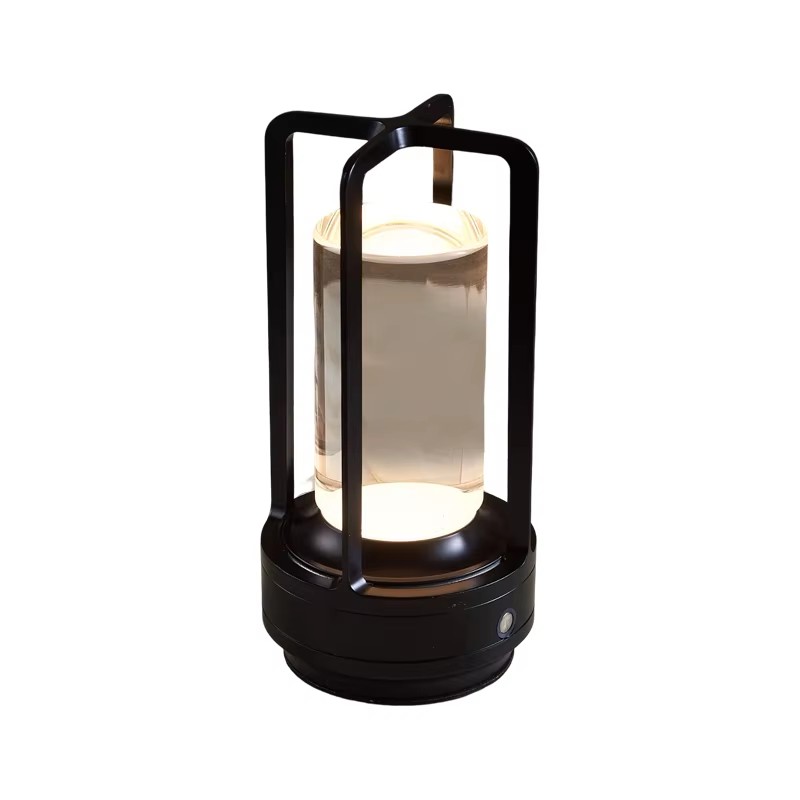 Hot Sale Aluminium Led Trådløs Trådløs Lantern Bordlampe