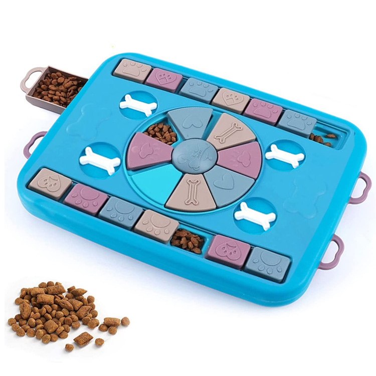 Interactive Puppy Treat Slow Feeder Dog Puzzle Toy