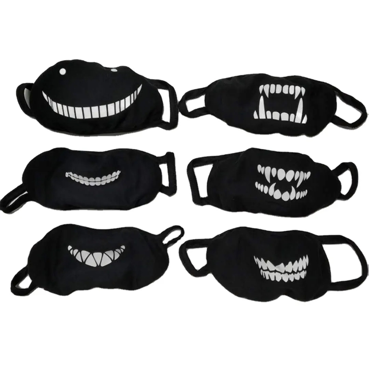 Luminous vampyr tenner morsomme halloween hogs munndeksel