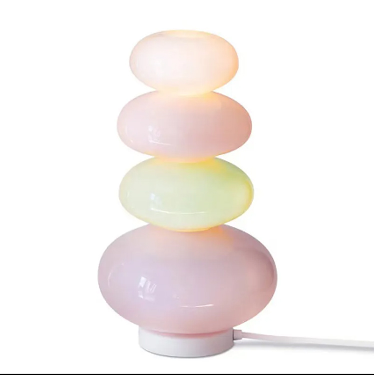 Moderne godteri iriserende Macaron fargerik skrivebordslampe