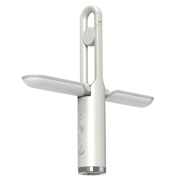 Multifunksjonell vanntett campinglampe USB oppladbar