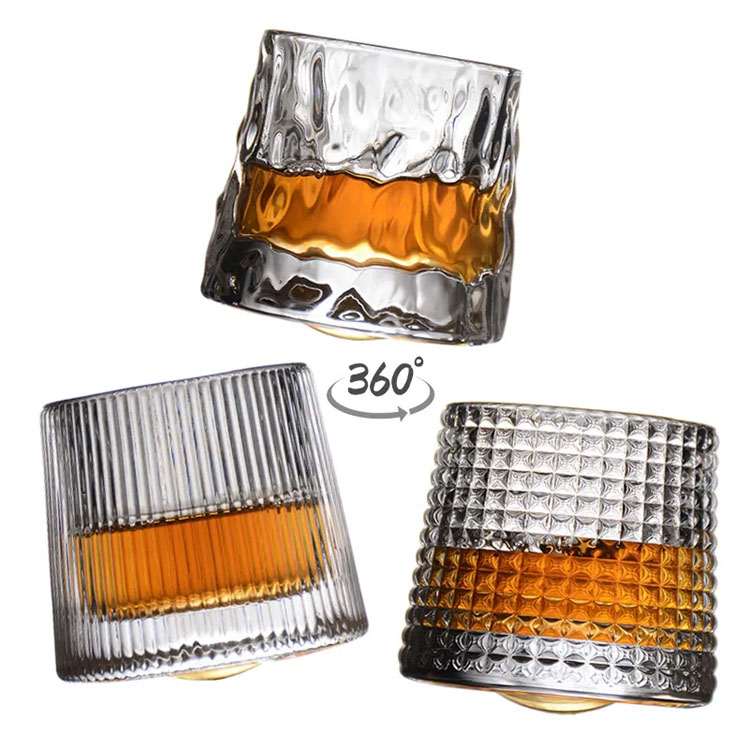 Gammeldagse whisky -briller tumbler bergarter barglass