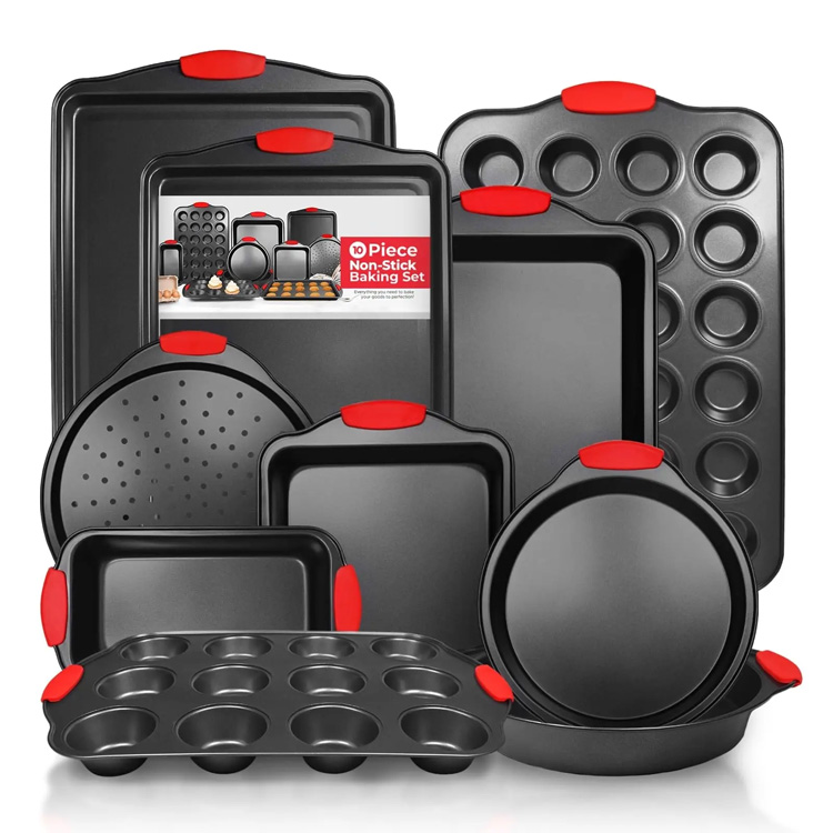 Ovnbakeware Non-Stick Carbon Steel 10PCS Bakeware Set