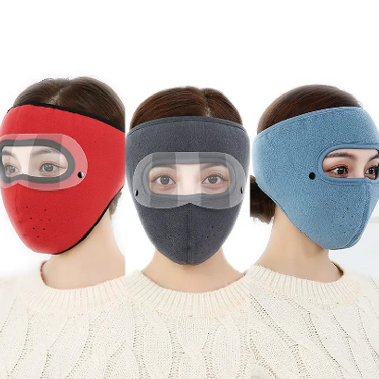 Polar fleece varm kald motstandssykling ansiktsmaske